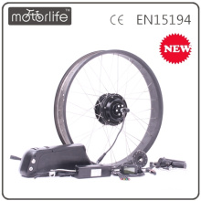 MOTORLIFE 2015 venta caliente 48v 500w bicicletas kit